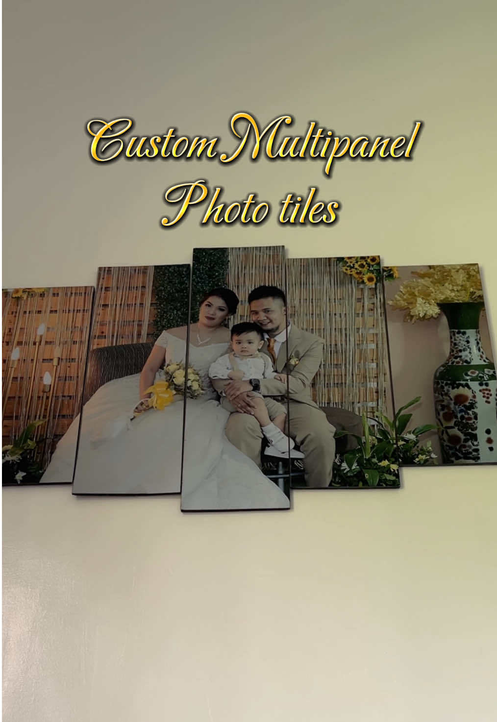 Enliven your space with this customized photo tiles ✨🥰 #fyp #phototilesintraboard #personalizedphototiles #phototiles 