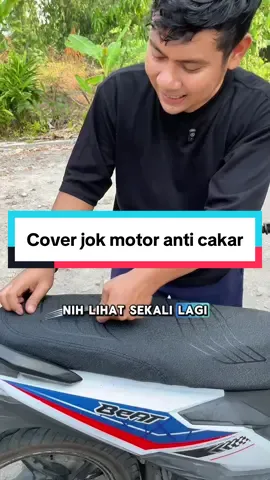 Cover jok motor anti cakar kucing bahan amplas pasir #coverjok #coverjokmotor #coverjokmotoranticakarkucing 