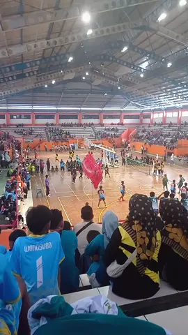 Bola voly PORSENI Tingkat Provinsi di GOR SATRIA #bolavoli 