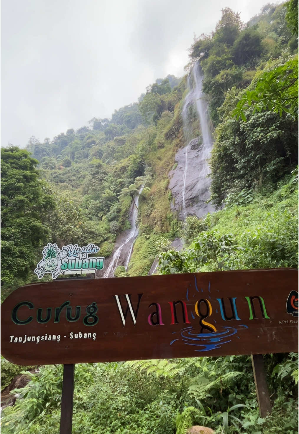 💦 #fyp #lewatberanda #curugwangun #subang #jawabarat 