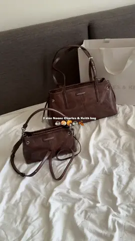 Distressed coffee ☕️🍂 #dailyunboxingg #charlesandkeith #charleskeith #unboxing #fyp 