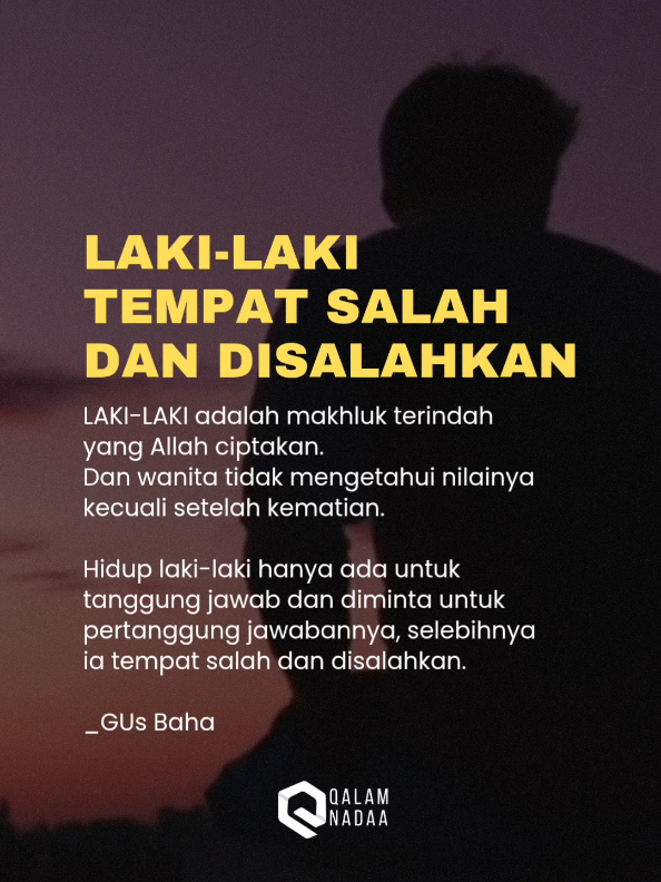 Laki-laki tempat salah dan disalahkan #lakilaki #reelsislami #rumahtangga 