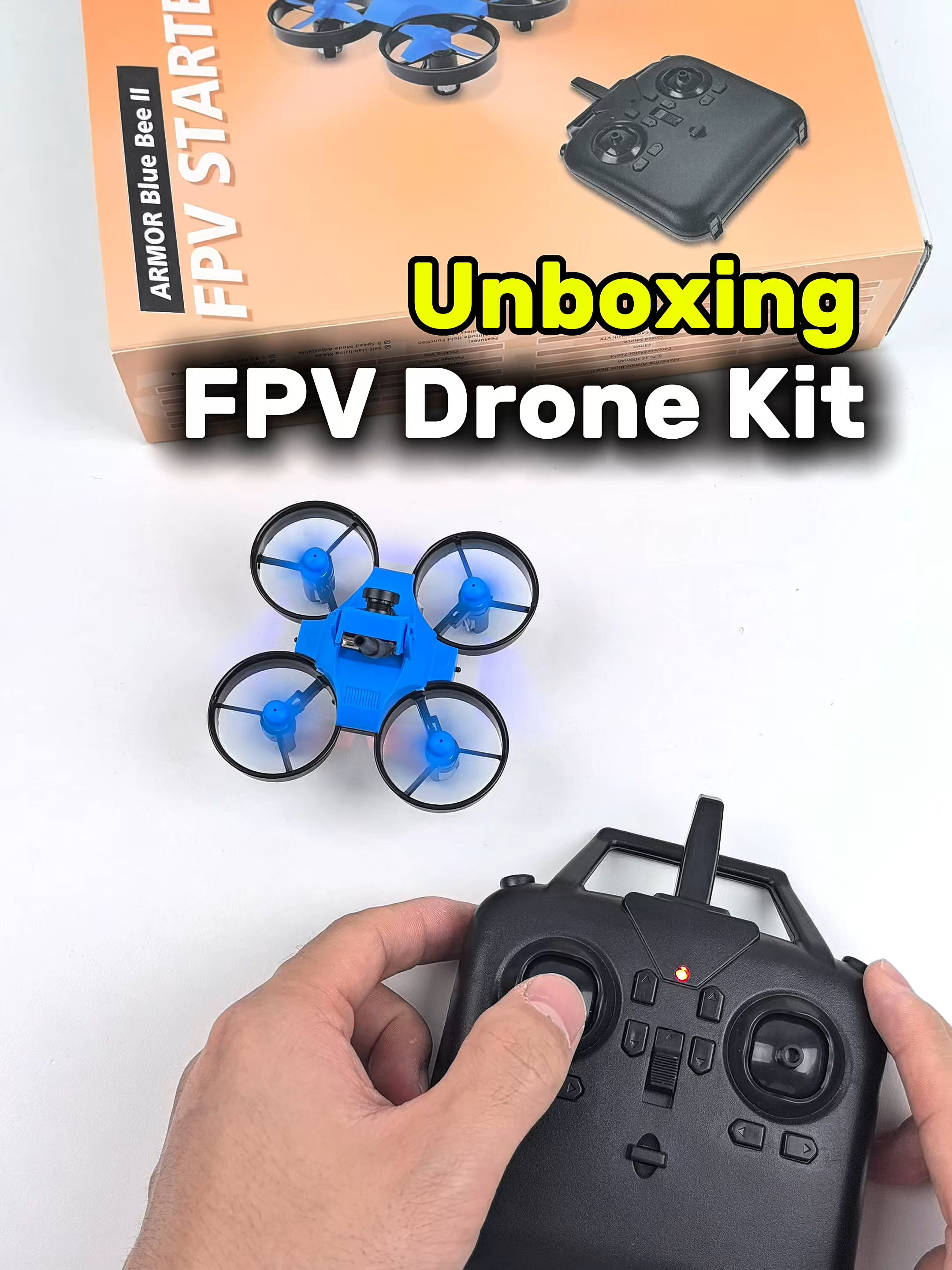 Flying Made Easy: Makerfire Bluebee 2 FPV Kit#fpvdrone #fpvdrone #makerfire