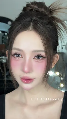 Tone hồng này quá sangg ạ#xuhuong #lethumakeup #xuhuongtiktok #makeupdouyin #makeuptiec #makeupcodau #makeupchuphinh #daymakeupcanhan #makeupconcept 