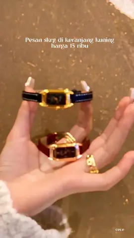 jam tangan wanita casual  cantik harga 15 aja🫰🏻👍🏻 buruan cek out di keranjang kuning ya🙏🏻😘 #jamtanganmurah #jamtanganwanita #cantik  #fyp #tiktokshopindonesia 