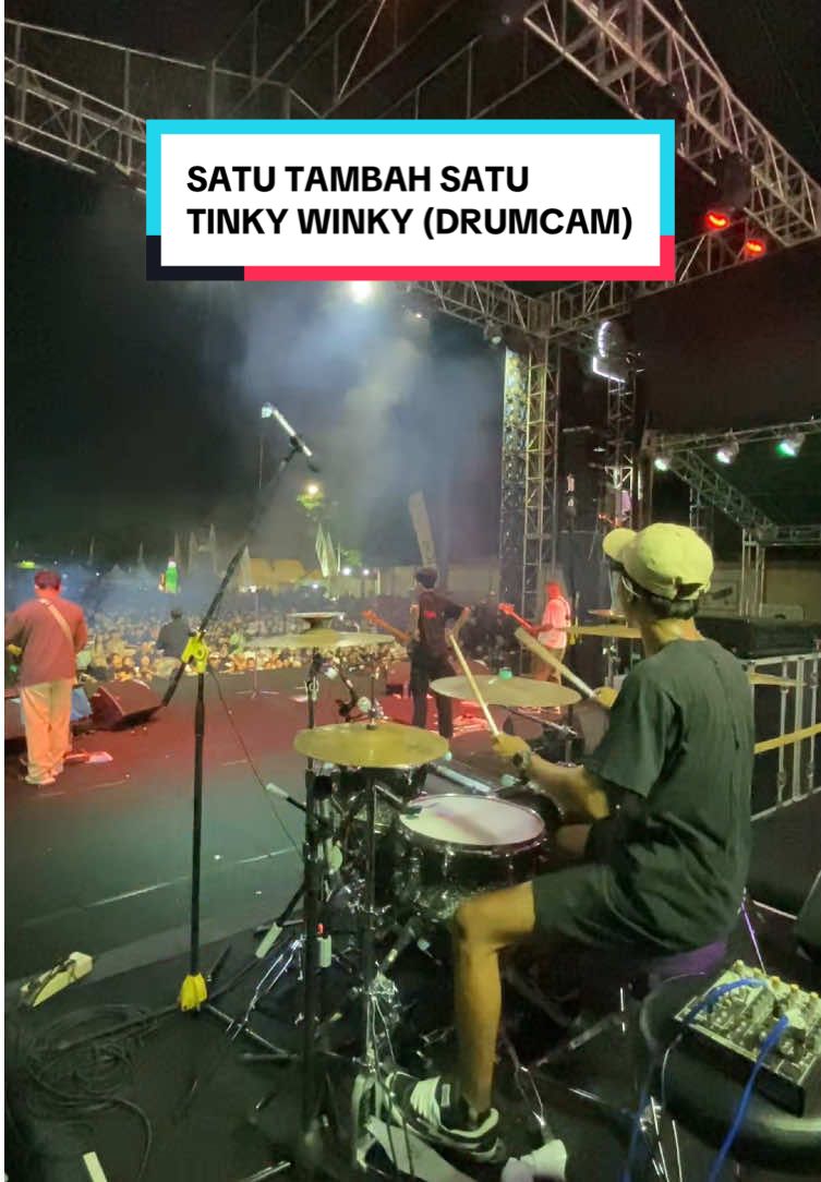 satu tambah satu sama dengan apa ??  #fyp #drumcam #fypシ゚ #drummer #tinkywinky #fypage #satutambahsatu 