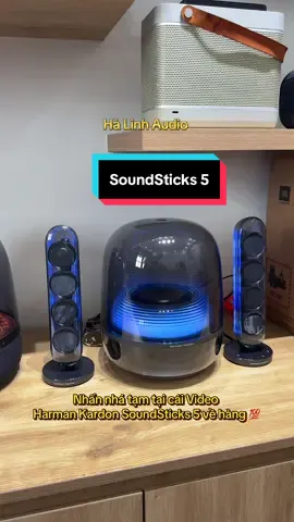 Đầu tuần nhấn nhá 1 chút video về em SoundSticks 5 của Harman Kardon 💯💯💯 Ae thích Test bài nào cmt để shop quay test cho ae nghe thử ạ 😍 #harmankardon #soundsticks5 #halinhaudio #basstest #audio #gimmegimme 