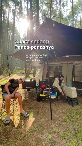 Lagi panas ginimah harus di kempinging😄🍃🏕️ #campinglife #camping #CapCut #viraltiktok #fyp 