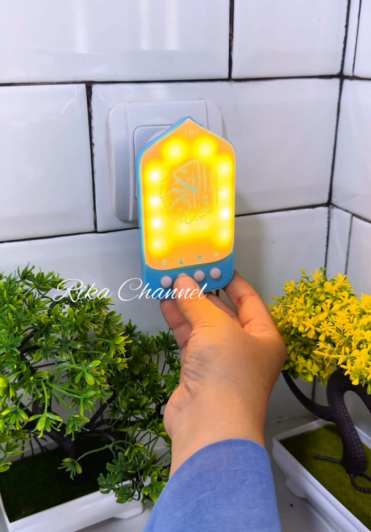 Dapur Baru, Suasana Baru, Hati Adem dengan Speaker Murotal Al-Qur’an 😇 #SpeakerMurotal #MurotalMenyejukkan #SuaraQuran #QuranHarian #MurotalRumah #fyp #fypシ 