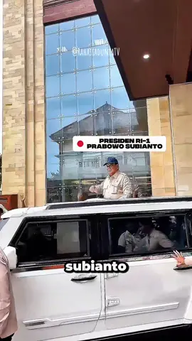 Mobil bapak presiden 🫶🏻 #prabowo #presiden #mv3 #promomakangajian #fyp #viralvideo 