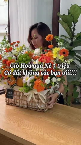 Giỏ Hoa Quả 3 Triệu Như Thế Này KH có Chê Đắt??? Theo bạn là Đắt hay là Rẻ ạ? #blissfulflorist #flowers #hoatuoi #xuhuong #hoaquanhapkhau #lamgiotraicaydep #daylamgiotraicaynghethuat #giotraicay #fruits 