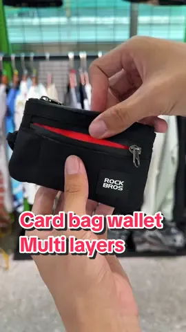 One indispensable thing in life— the wallet. Let’s try the ROCKBROS wallet 🥰🥰