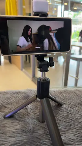 4 IN 1 Wireless Bluetooth Adjustable Selfie Stick Tripod Stand With LED Light. #fyp #tripod #selfiestick 