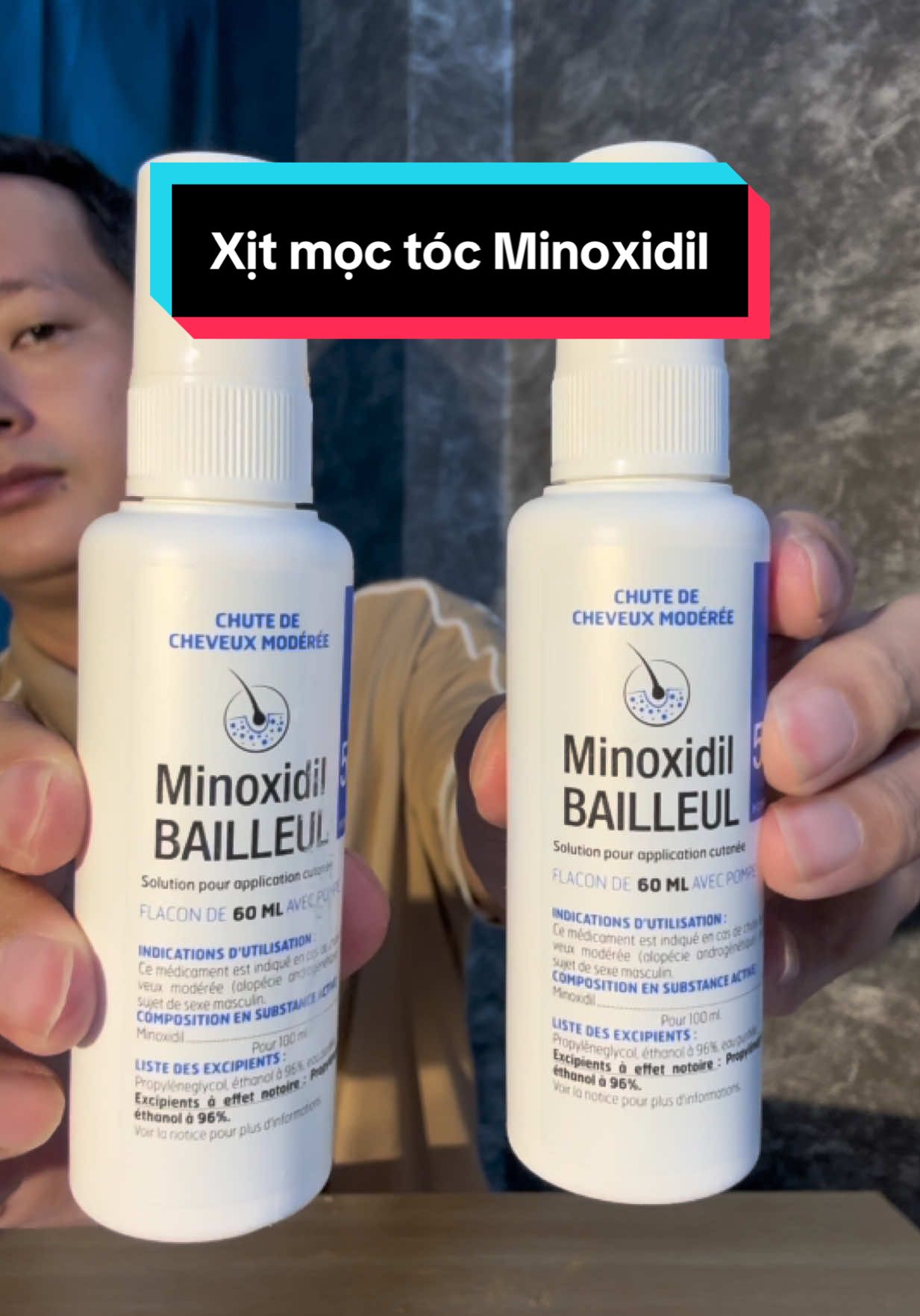 Xịt mọc tóc Minoxidil Bailleul #hamutruong #minoxidil #xitmoctoc #xittocminoxidil #xitmoctocminoxidil #chamsoctoc 