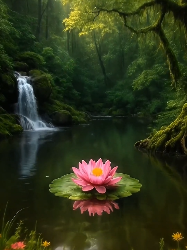 Teratai tak pernah takut lumpur, karena ia tahu keindahannya akan mengakar di sana dan mekar di atasnya. . #naturevibes #bungateratai #teratai #danau #beautifullake #foryou #alam #forest #hutan  #pemandanganalam 