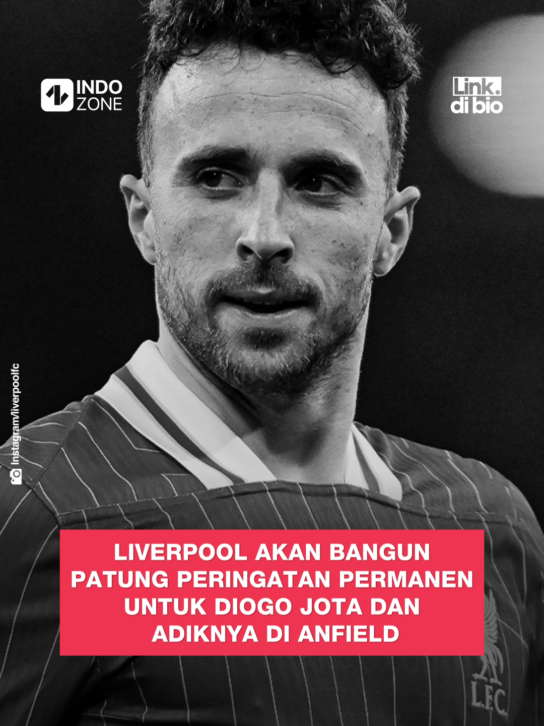 Liverpool akan membangun patung peringatan di depan Anfield sebagai bentuk penghormatan kepada mendiang Diogo Jota dan adiknya, Andre Silva.  Diketahui, Diogo Jota dan adiknya Andre Silva meninggal dunia pada 3 Juli 2025 lalu usai alami kecelakaan mobil di KM 65 A-52 di kawasan Cernadilla, Zamora, Spanyol. Liverpool terus memberikan penghormatan kepada Diogo Jota atas jasa-jasanya yang diberikan untuk klub. Penghormatan yang diberikan Liverpool kepada Jota dimulai dari tetap membayarkan sisa gajinya kepada keluarga, serta membiayai pendidikan anak-anak Jota hingga kuliah.  [Baca berita selengkapnya dengan KLIK tautan di BIO]⁠