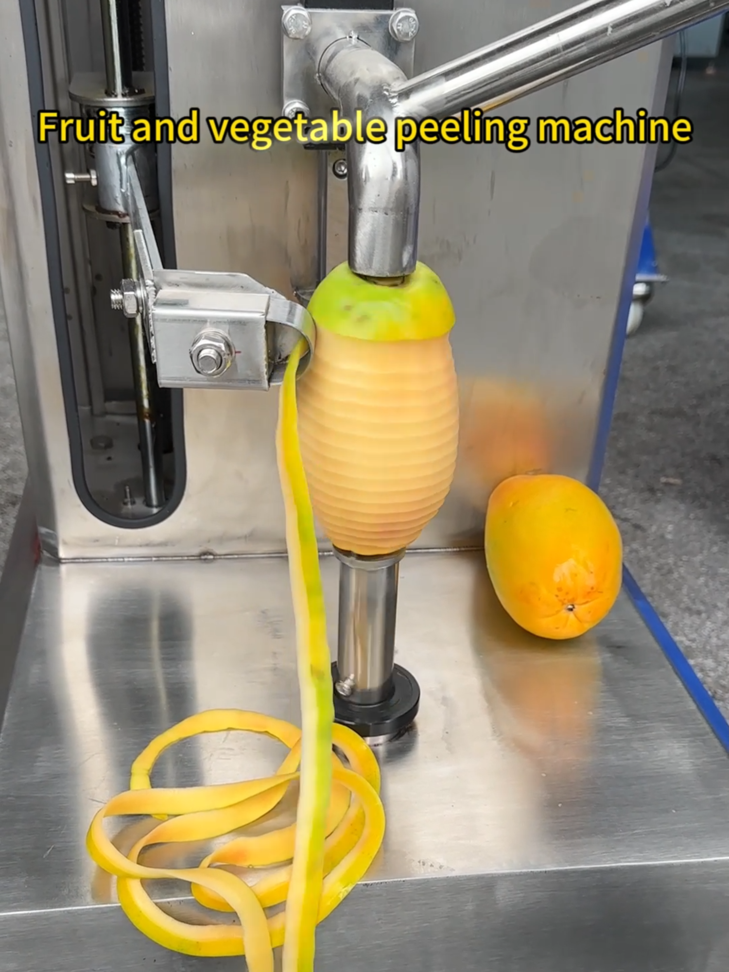 Fruit and vegetable peeling machine #pineapplepeeler #fruitpeeler #vegetablepeeler #fruitpeeler #peeling #foodmachinery #pumpkin #watermelon