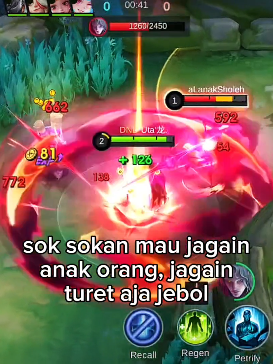 arlott exp bisa apa ketemu yuzhong🗿 #mobilelegends #yuzhong #foryou 