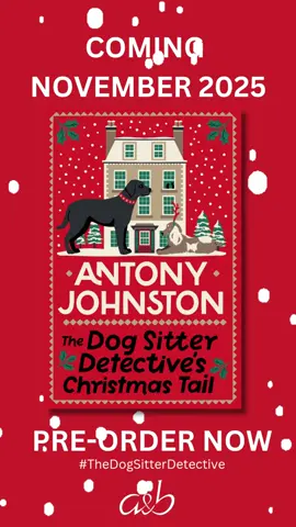 📅Only 149 days to go …🐶   Who’s ready for Christmas? Well, we certainly are thanks to this cover reveal for the forthcoming festive instalment of your favourite canine cosy crime series! Join Ginny Tuffel, DI Birch and Spiggy the Spaniel for the ulti-mutt Christmas mystery in The Dog Sitter Detective’s Christmas Tail this November.   https://www.allisonandbusby.com/book/the-dog-sitter-detectives-christmas-tail/