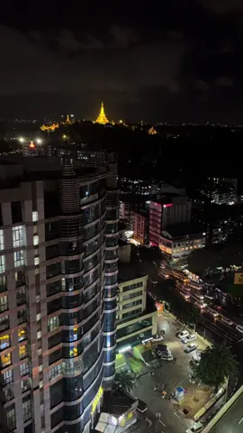 City lights n midnight calm. 🏙✨  #fpy #tiktok #yangon #mm 