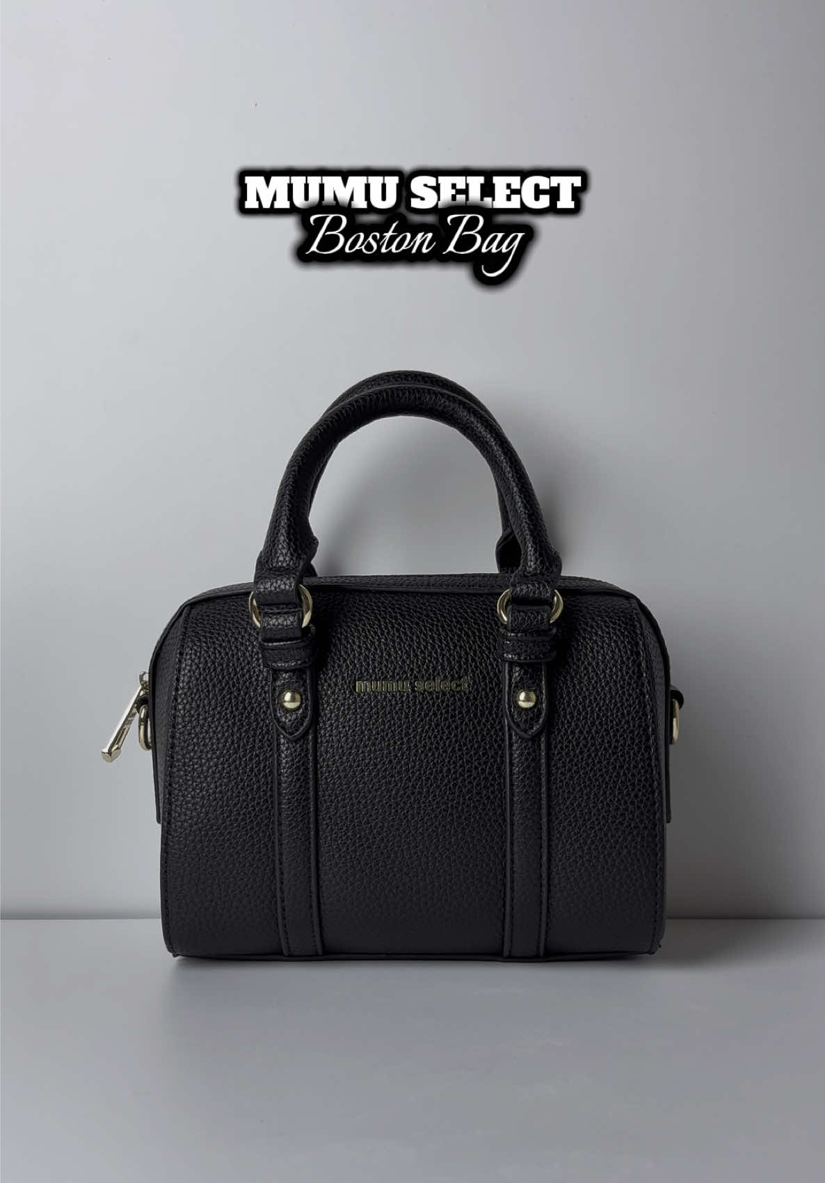 Boston Bag from @MUMUSELECT PH  Feature: Lightweight Strap Type: Adjustable Strap Style: Basic and Chic Pattern: Plain Material: PU Leather Fastening Type: Zip #bag #handbag #slingbag #bagrecommendation 