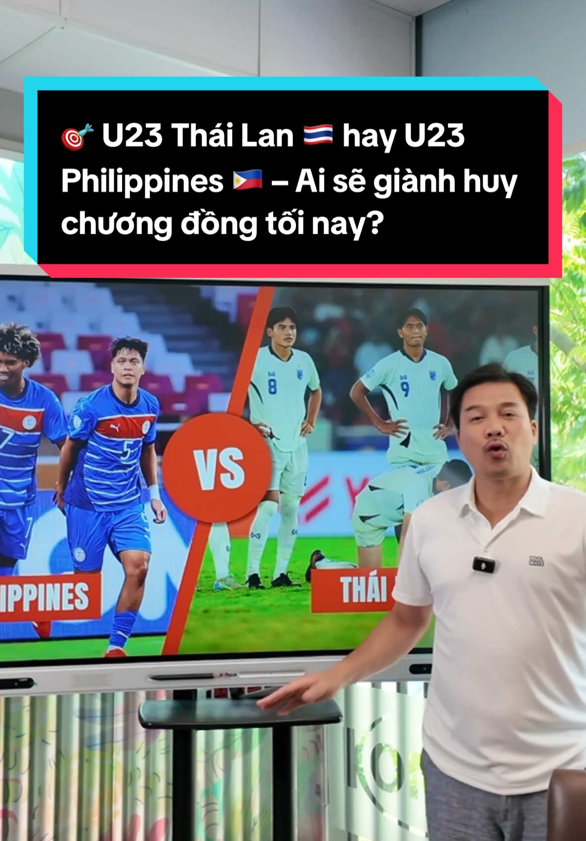 U23 Thái Lan 🇹🇭 vs 🇵🇭 U23 Philippines – Tranh hạng Ba lúc 20h! Ai sẽ giành huy chương đồng? Comment ngay dự đoán của bạn ⬇️ #U23ĐNA2025 #PhanNhuThuan #TranhHangBa #ThaiLanPhilippines #DuDoanBongDa #TikTokFootball