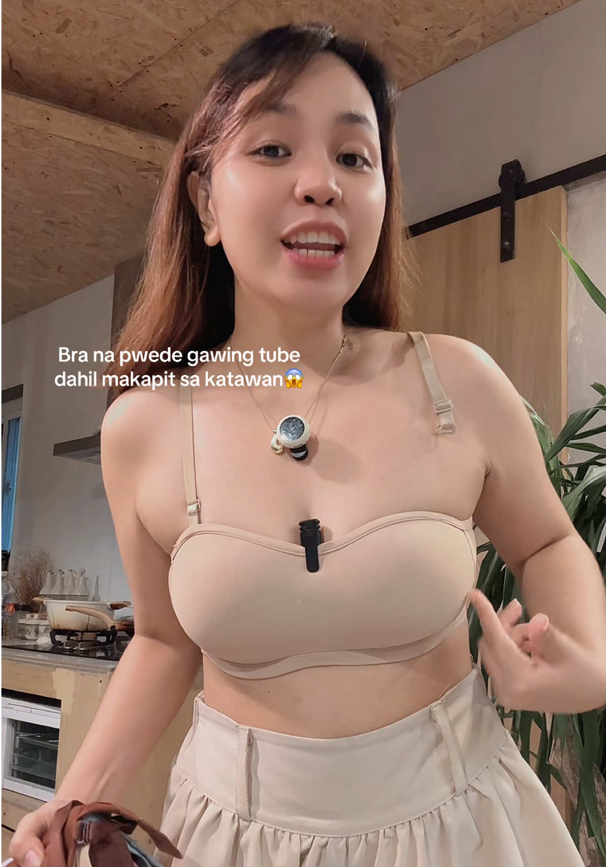 Bra na pwedeng pwedeng gawing tube.. #bra #tubebra 