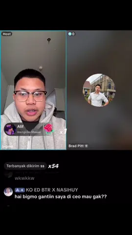 brad pitt nasihuy anjg 😭😂🤣 #bigmo #jannah #niceguymo #contentuniversity 