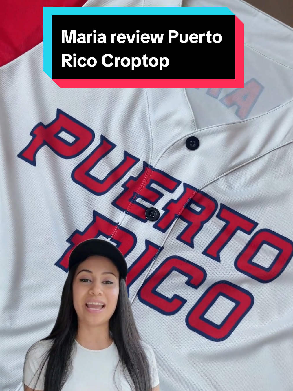 Maria review about Puerto Rico Croptop 💖🤩 #puertorican #puertoricogirl #croptopstyle #croptops #puertorico #croptop 