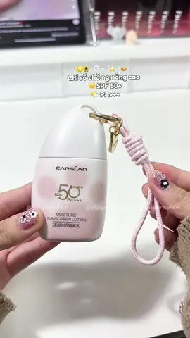 Kem lót chống nắng Carslan ☀️⛅️ + 🎁 móc khoá đi kèm xưng xỉu #Carslan #kemlotcarslan #xuhuongtiktok #goclamdep #makeup #reviewlamdep #kemlotchongnang