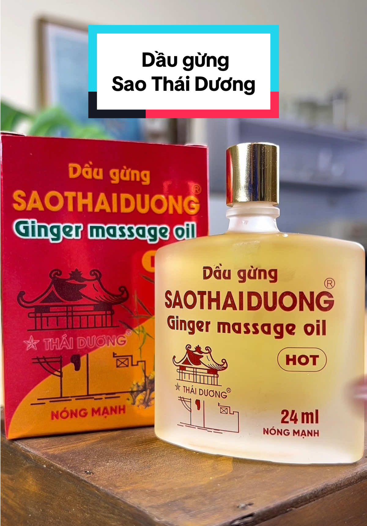 Dầu gừng Sao Thái Dương #luuluutham #review #daugung #daugungthaiduong #dauxoabop #daunhucxuongkhop #suckhoechomoinguoi  