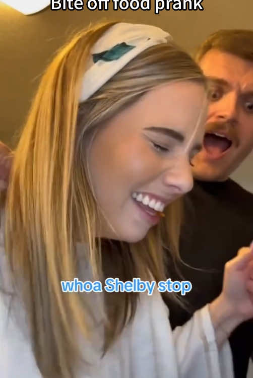 Bite off food prank. 🤣🤣#trending #prank #funny #interesting #fouyou #fyp #tiktok 