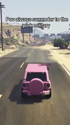 Pink military don’t play 🎀 #fyp #fyp #viral #gtaonline #pink 