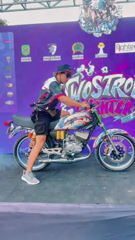 Nyeni bolo. . #twostrokefighter #jibekgank #iklaslansabar #berandafypシ 