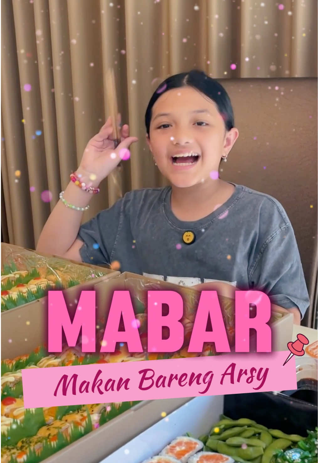 SUSHI 1 METER??? 😱😱 Aku pesannya di @sushimate.id yaa guys 😍