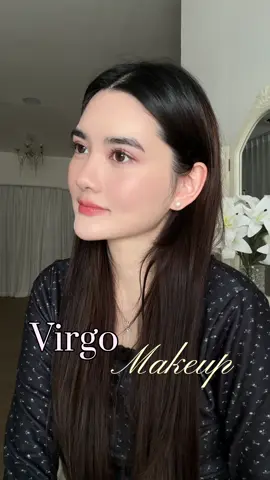 Virgo inspired makeup softer version ✨🍓 #pinkflash #zodiacmakeup 