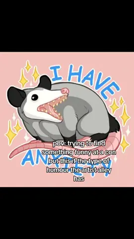 it's always gay frogs and raccoons with random mental illness bruh #artistalley #convention #animecon #artistsoftiktok #pinteresthumor 