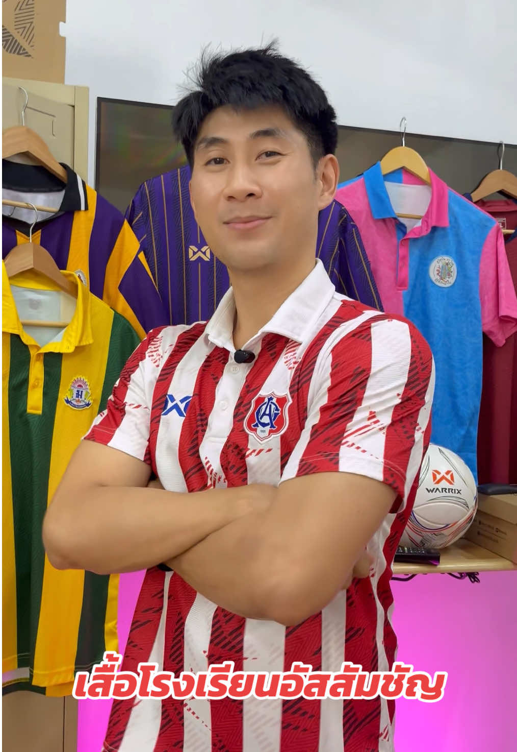 เสื้อโรงเรียนอัสสัมชัญ ขาว-แดง  รุ่นโปโลคอปก สวยๆ จองแท้warrix #เสื้อโปโล #เสื้อโปโลคอปก #เสื้อกีฬา #เสื้อกีฬาสวยๆ #warrixthailand #กรุงเทพคริสเตียน #เทพศิรินทร์ #อัสสัมชัญ #สวนกุหลาบวิทยาลัย #จตุรมิตร  @เดอะโอ๊ตโซน  @เดอะโอ๊ตโซน  @เดอะโอ๊ตโซน 