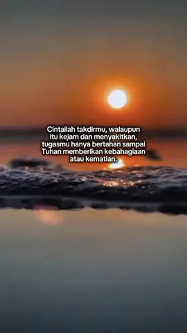 cintai takdirmu:)🍂