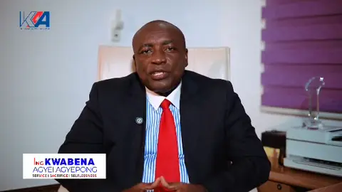 “Leadership is a duty, not a privilege.” Tomorrow, Ing. Kwabena Agyei Agyepong makes it official. Be there. 📍 Fiore Heights, 12PM #KAA #KAANewdawn #GoingBackToOurRoots #leadershipwithintegrity #NPPNextChapter  