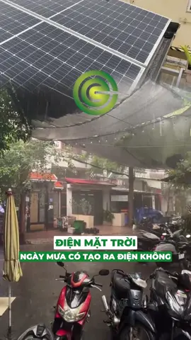 Điện mặt trời ngày mưa có tạo ra điện không? #mua #dienmattroi #nangluongmattroi #diennangluongmattroi #dienmattroiectech #ectech 