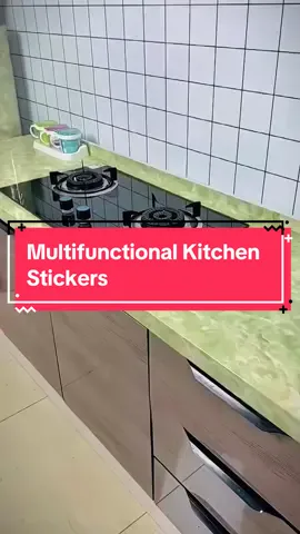Multifunctional Kitchen Stickers👍👍😘😘❤️#goodthing #tiktok #foryou #fyp #wallpaper 