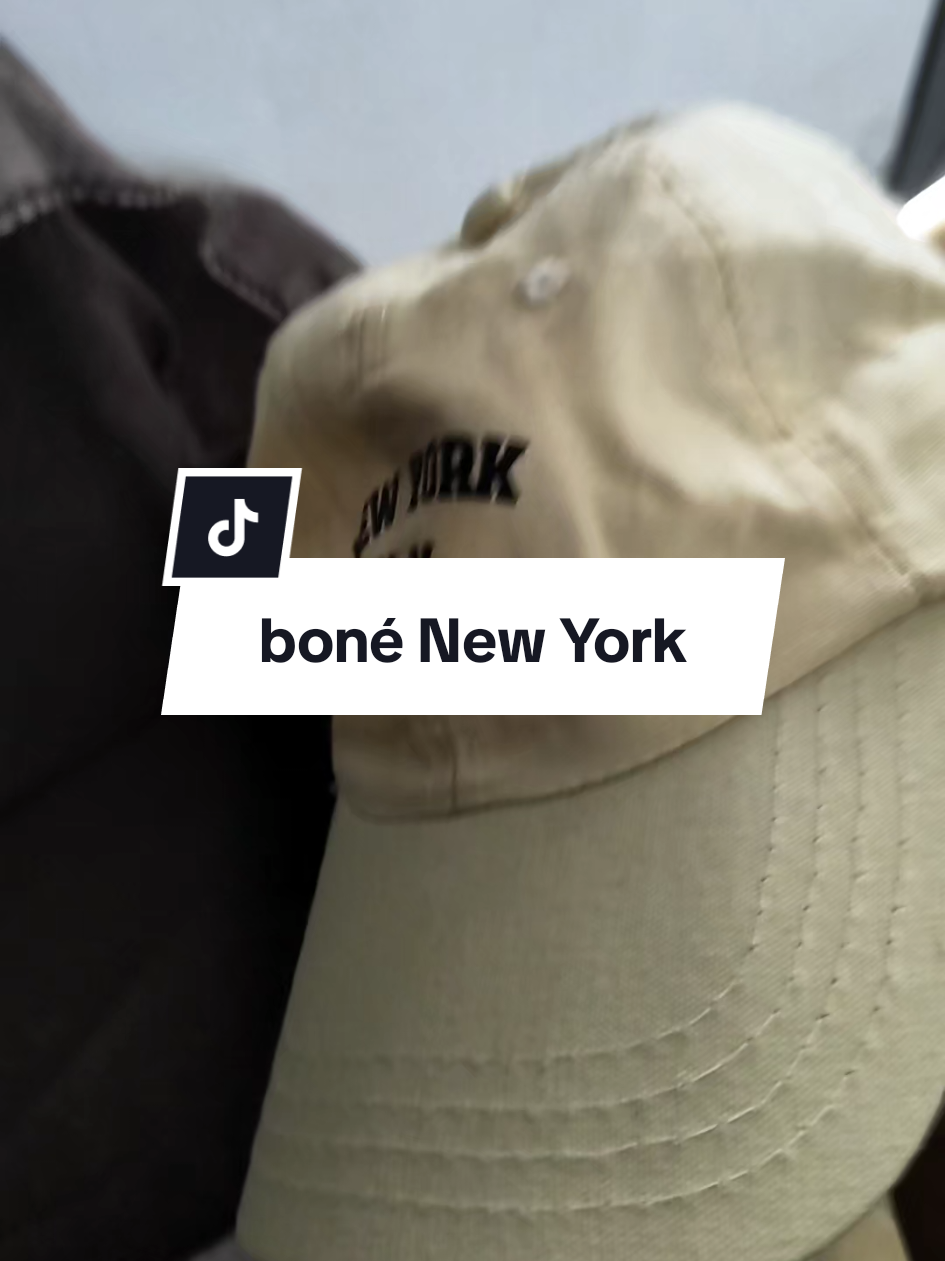 boné New York retrô 