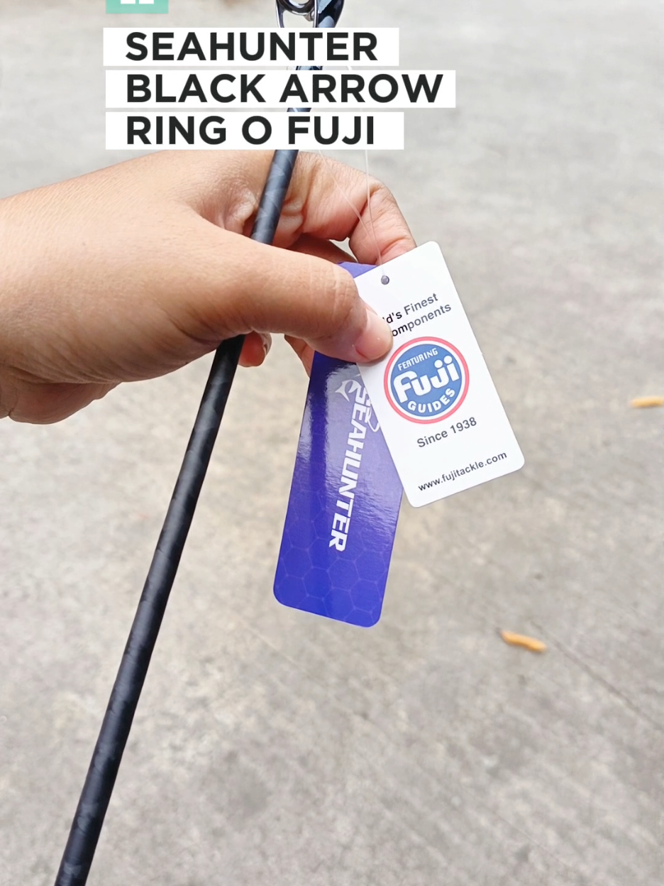 JORAN SEAHUNTER BLACK ARROW 2-8LBS BAHAN KARBON SOLID UL #fyp #castingfishing🎣 #mancingmaniamantap #setpancingmurah #hobimancing🐟🎣 #seahunter #joranpancing 