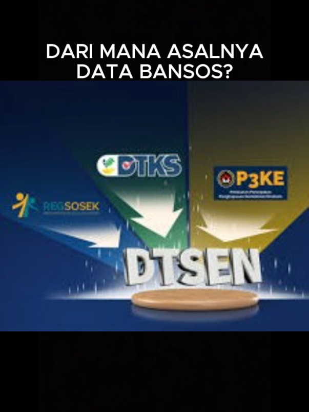 Dari mana asalnya data Bansos? #bansos #kemensos #dtsen #pkh #sembako #kemensosselaluada  #sdmpkh #dinsossubang #jawabaratistimewa #kks 