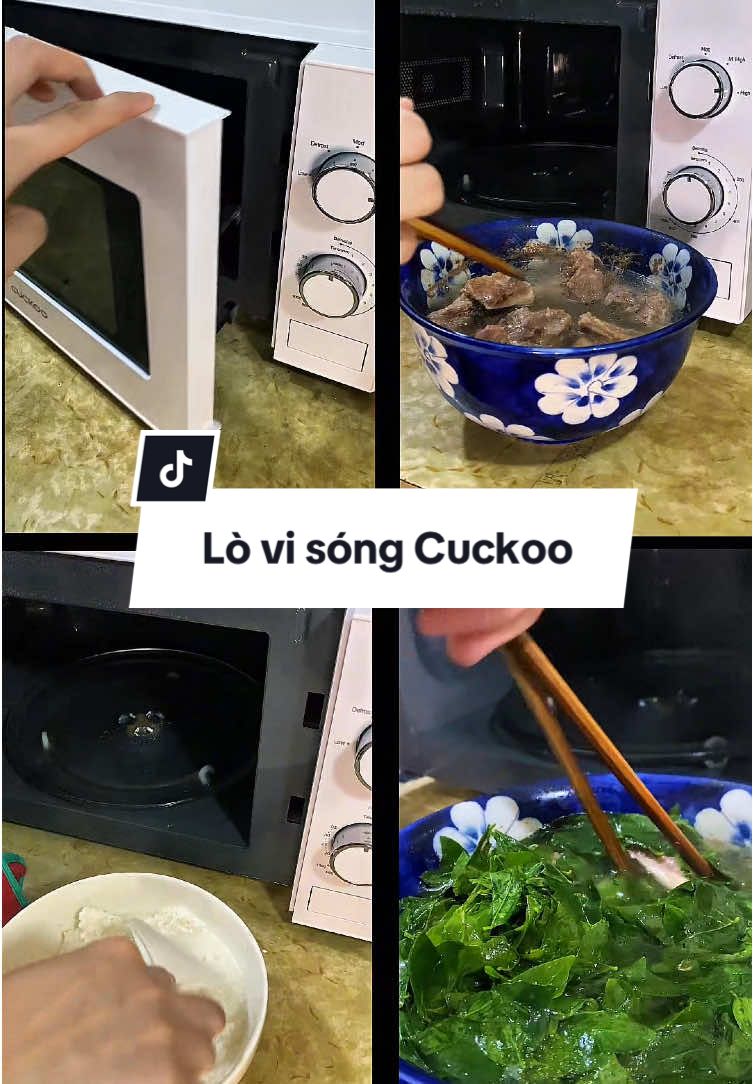 Gọi em là lò vi sóng vì em rất thích quay lại 🤣🤣🤣 #cuckoo #lovisong #microwave #kitchen #cooking  