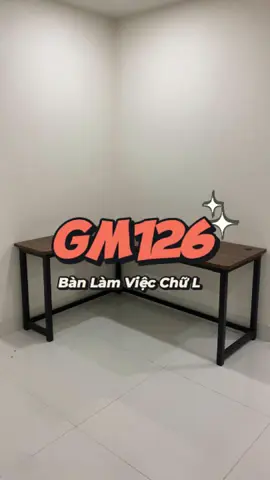 Bàn làm việc chữ L #fyp #iganoithat #bàn #noithat #xh 