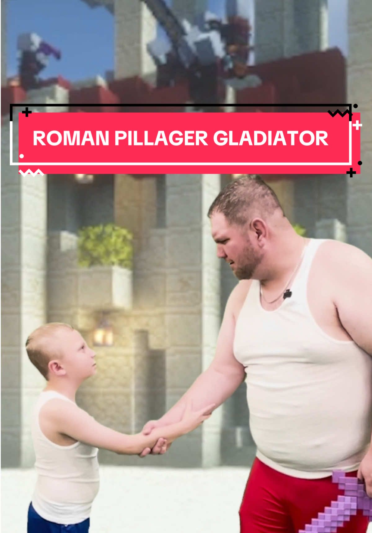 Forced to combat each other… #Minecraft 