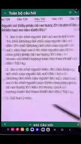 Mẹo lý thuyết lái xe #meolythuyet600cau #sathachlaixe #sachmeolaixeoto #xuhuong 