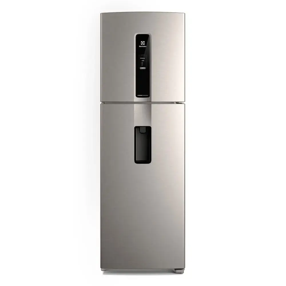 Geladeira Electrolux Frost Free Inverter 409L Água na Porta com AutoSense Duplex Inox Look (IW46S) De: R$3.199,00 - Por: R$3.039,05